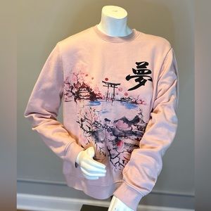 Blind Rooster Pink Sweatshirt - size M